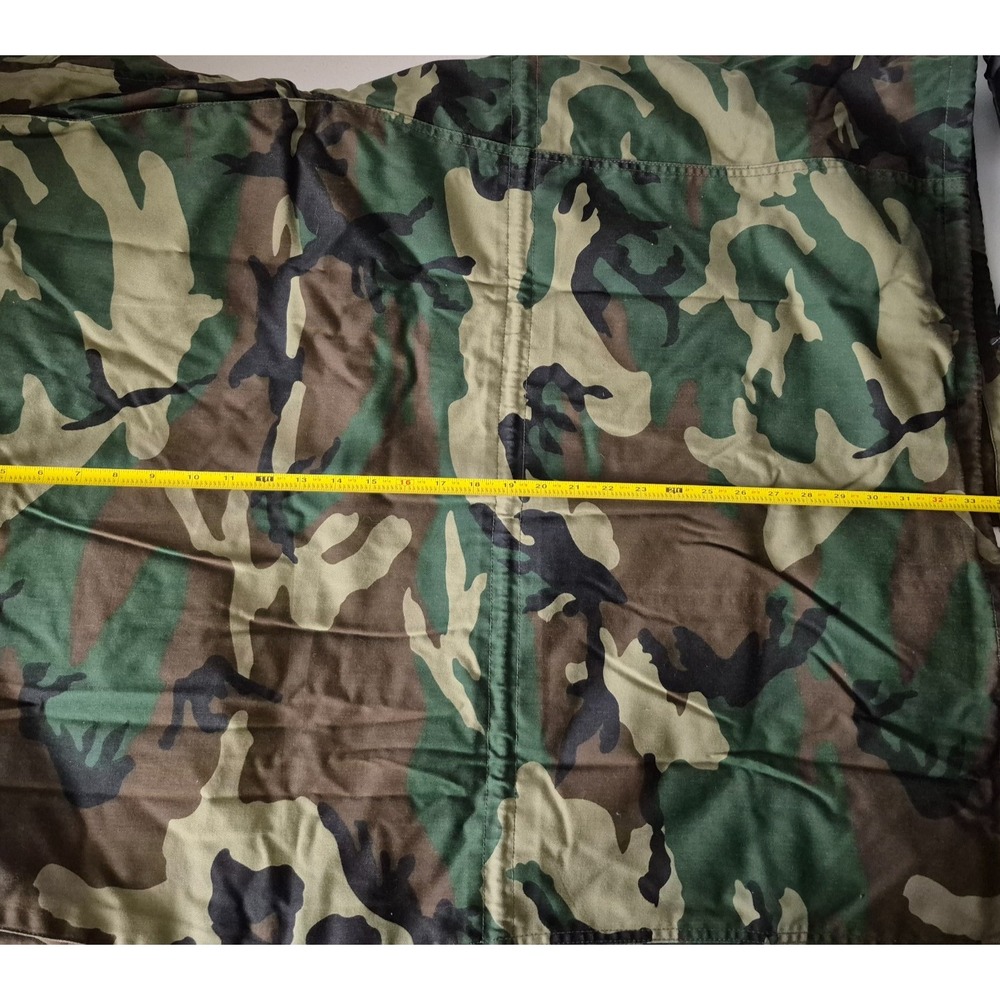 Men's Camouflage Field Jacket - Green Camo - Picture 8 of 9